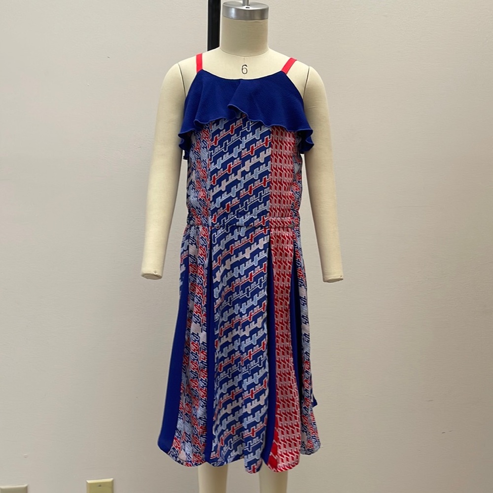 Kenzo Kids Size 6 Red, White & Blue Dress ❤️🤍💙
